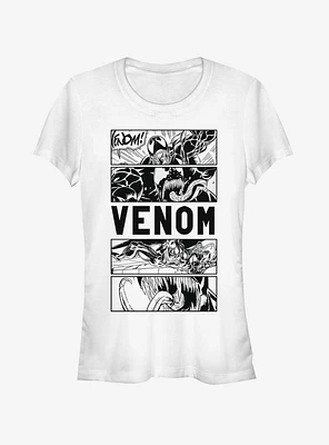 Marvel Venom Panels Womens T-Shirt