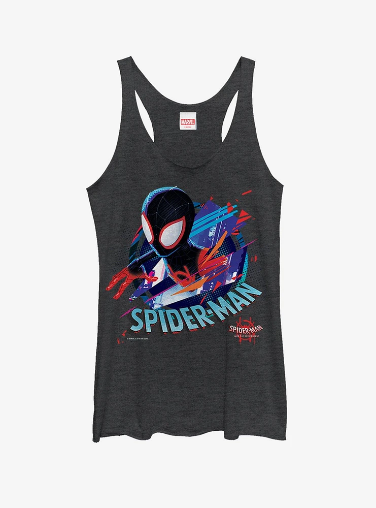 Marvel Spider-Man Spider-Verse Cracked Spider Girls Tank