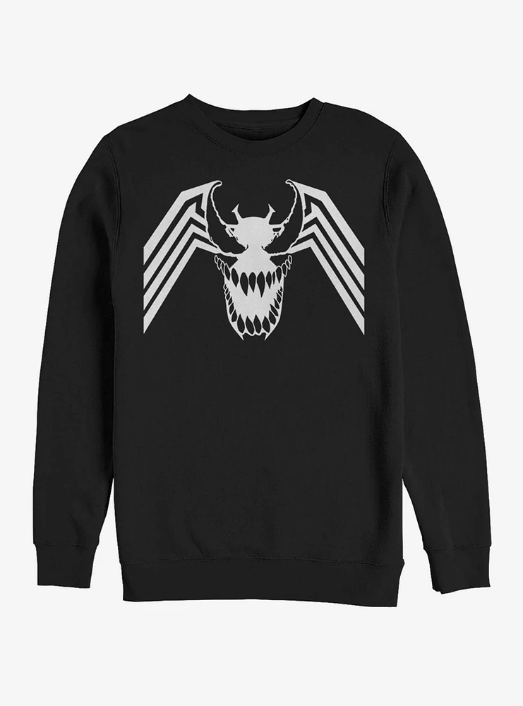 Marvel Venom Symbol Face Sweatshirt