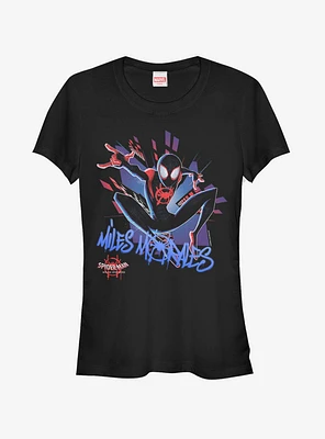 Marvel Spider-Man Spider-Verse Spidey Explosion Womens T-Shirt