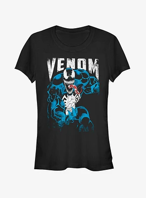 Marvel Venom Grunge Womens T-Shirt