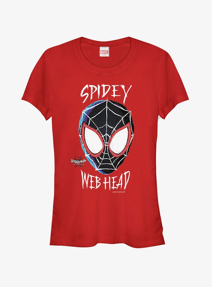 Marvel Spider-Man Spider-Verse Web Head Womens T-Shirt