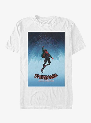 Marvel Spider-Man: Into The Spider-Verse Miles Morales Poster  T-Shirt