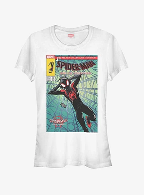 Marvel Spider-Man Spider-Verse Music Time Womens T-Shirt