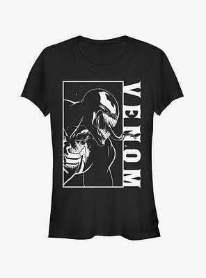 Marvel Venom Profile Block Womens T-Shirt