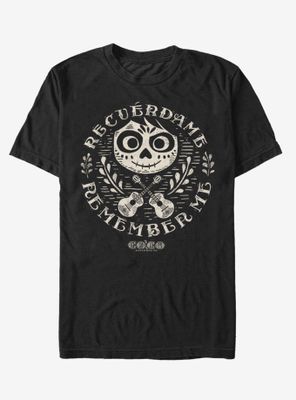 Disney Pixar Coco Circle Remember T-Shirt