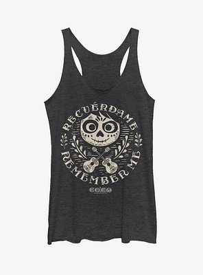 Disney Pixar Coco Circle Remember Womens Tank