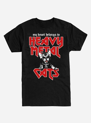 Heavy Metal Cats T-Shirt