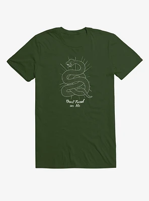 Snake Simple Don't Tread On Me T-Shirt