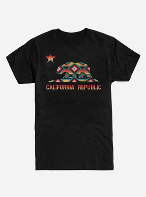 California Republic Serape Bear T-Shirt