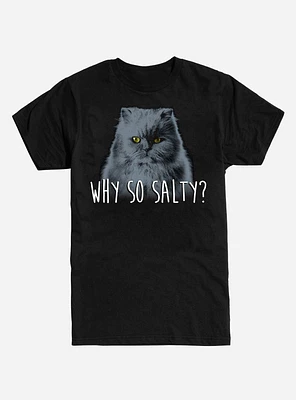 Why So Salty Cat T-Shirt