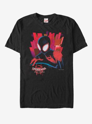 Marvel Spider-Man: Into the Spider-Verse Black Spider T-Shirt