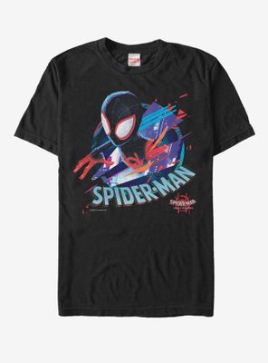 Marvel Spider-Man: Into the Spider-Verse Cracked Spider T-Shirt