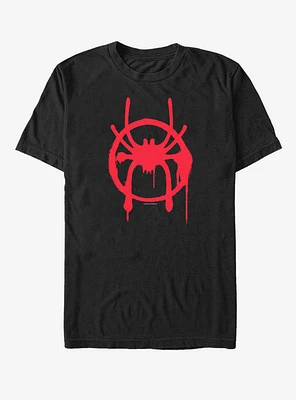 Marvel Spider-Man: Into the Spider-Verse Miles Symbol T-Shirt