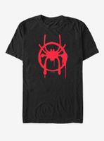 Marvel Spider-Man: Into the Spider-Verse Miles Symbol T-Shirt