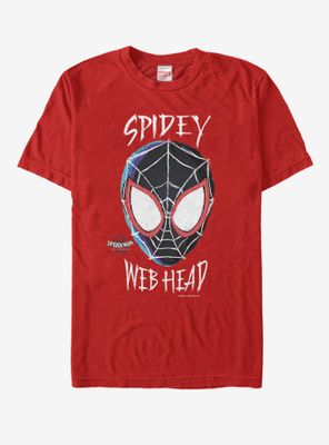 Marvel Spider-Man: Into the Spider-Verse Web Head T-Shirt