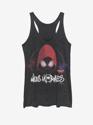 Marvel Spider-Man: Into the Spider-Verse Hooded Miles Womens Tank Top
