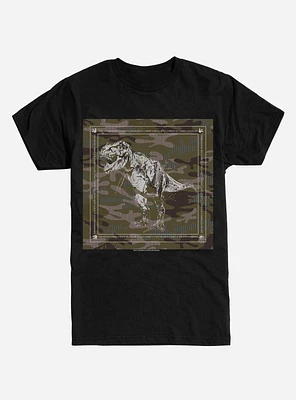 Jurassic World Camo Silhouette T-Shirt
