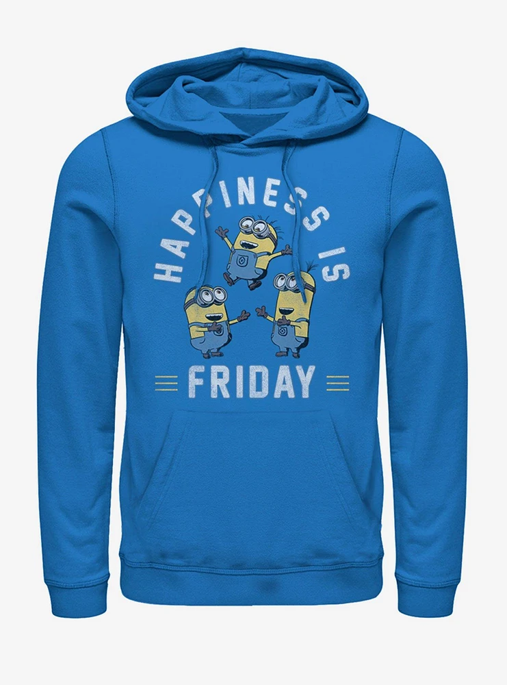 Minions Happiness is Friday Hoodie