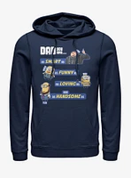 Minions As Dad Hoodie