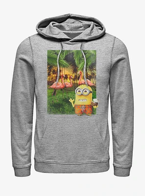 Minions Flamingos Paradise Hoodie