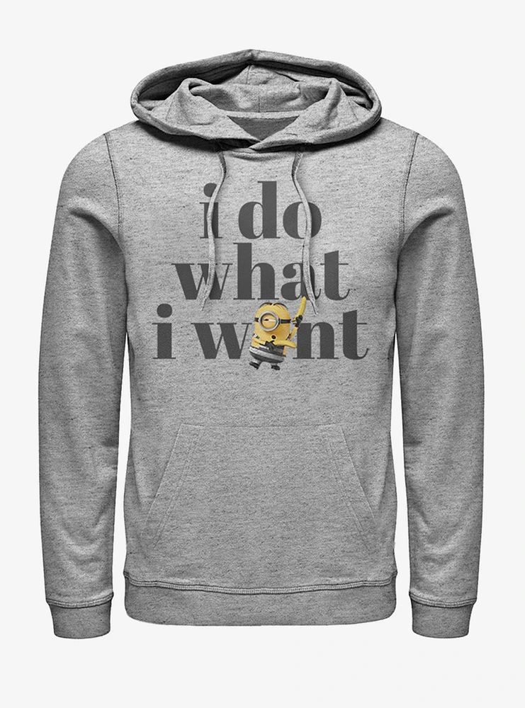 Minions What I Want Hoodie