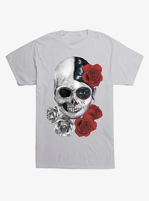Muertos Two Face Skull T-Shirt