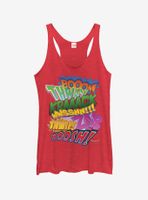 Marvel Spider-Man Sound Effects Womens Tank