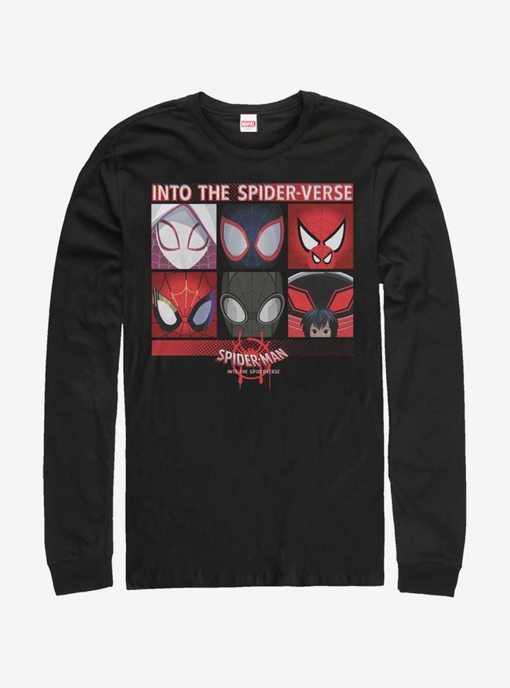 Marvel Spider-Man Six Up Long-Sleeve T-Shirt