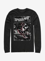 Marvel Spider-Man Street Panels Long-Sleeve T-Shirt