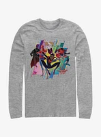Marvel Spider-Man Spider-Verse Group Long-Sleeve T-Shirt