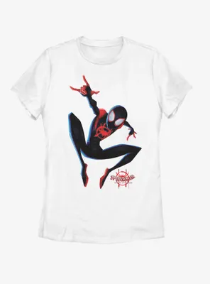 Marvel Spider-Man Big Miles Womens T-Shirt