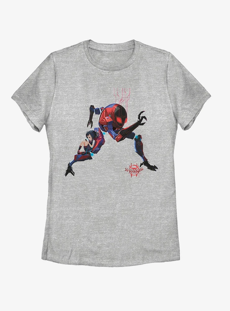 Marvel Spider-Man Giant Robo Womens T-Shirt