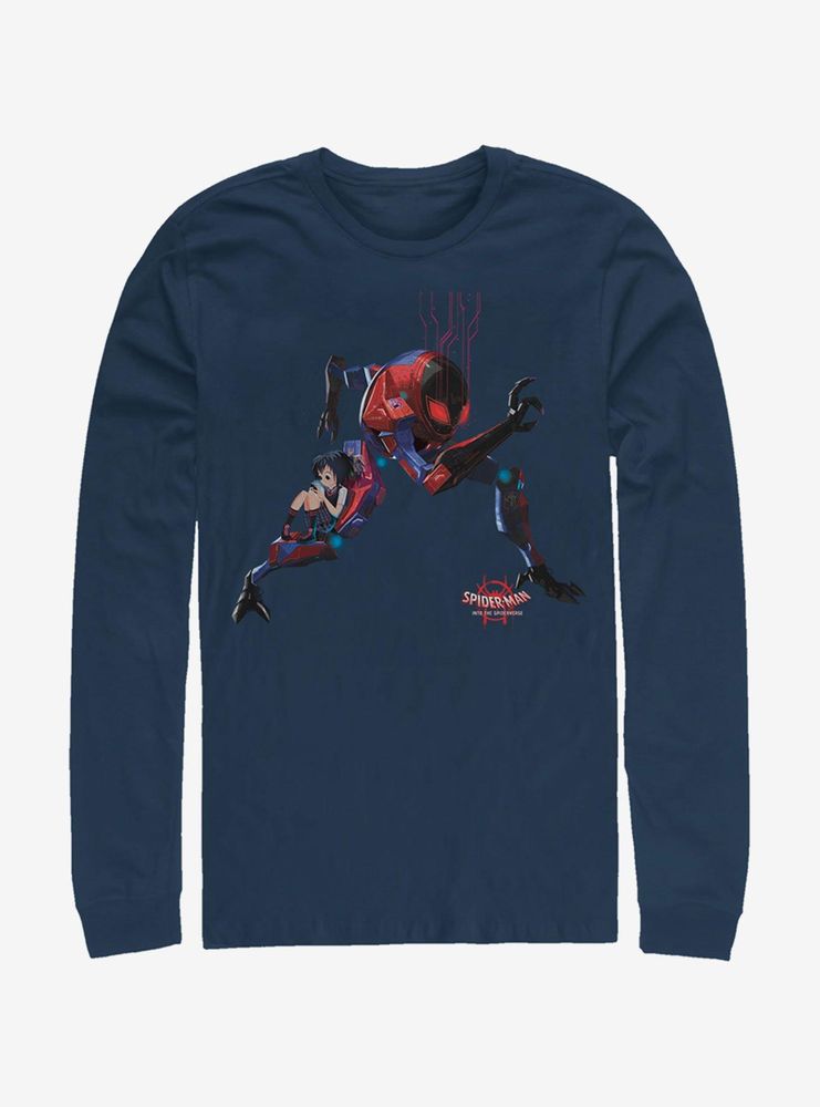 Marvel Spider-Man Giant Robo Long-Sleeve T-Shirt