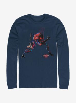 Marvel Spider-Man Giant Robo Long-Sleeve T-Shirt