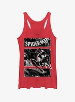 Marvel Spider-Man Street Panels Womens Tank