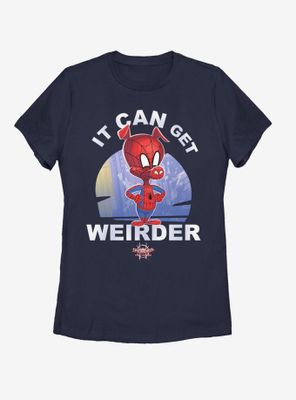 Marvel Spider-Man It Can Get Weirder Spider-Ham Womens T-Shirt