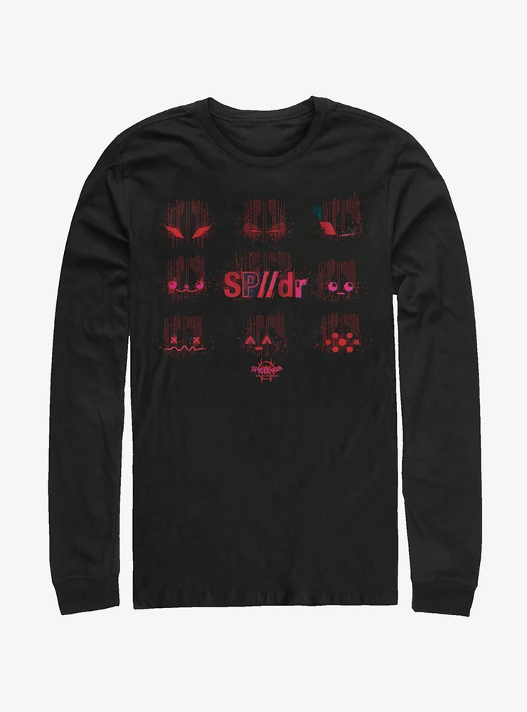 Marvel Spider-Man: Into The Spider-Verse SPdr Long-Sleeve T-Shirt