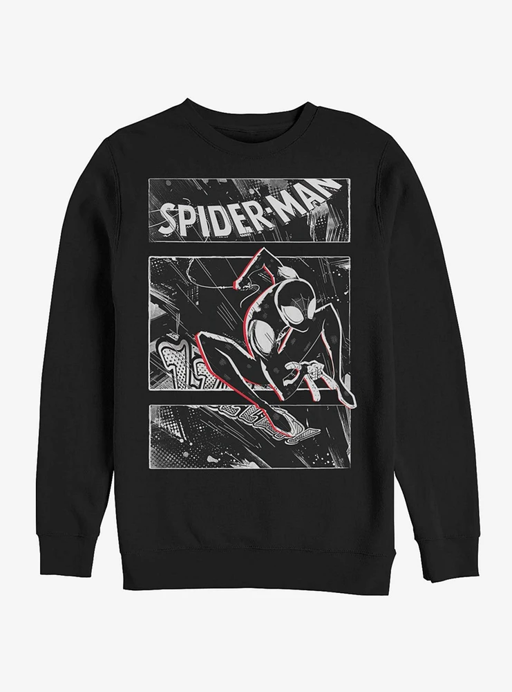 Marvel Spider-Man: Into The Spider-Verse Street Panels Sweatshirt