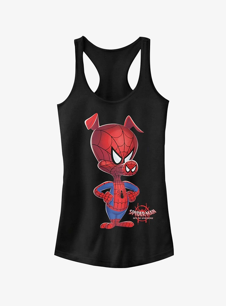 Marvel Spider-Man: Into The Spider-Verse Big Ham Girls Tank Top