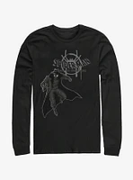 Marvel Spider-Man: Into The Spider-Verse Spider-Man Noir Long-Sleeve T-Shirt