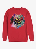 Marvel Spider-Man: Into The Spider-Verse Group Sweatshirt