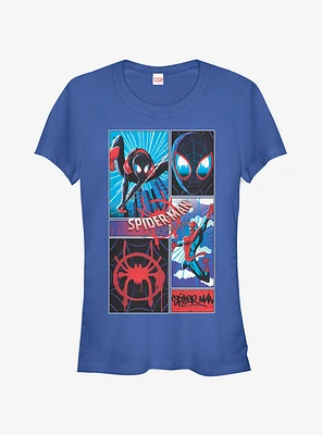 Marvel Spider-Man: Into The Spider-Verse Comic Spiders Girls T-Shirt