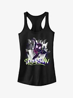 Marvel Spider-Man: Into The Spider-Verse Brooklyn Graffiti Girls Tank Top