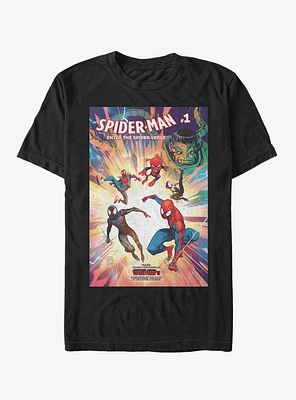 Marvel Spider-Man: Enter The Spider-Verse Number One T-Shirt