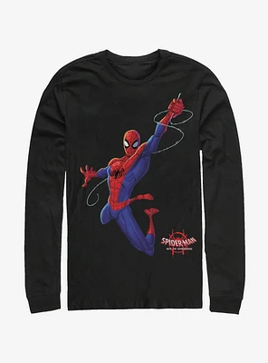 Marvel Spider-Man: Into The Spider-Verse Real Spider-Man Long-Sleeve T-Shirt