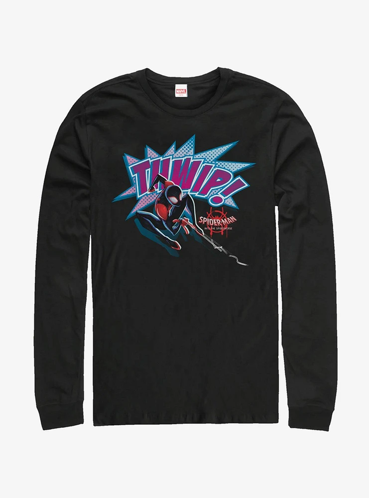 Marvel Spider-Man: Into The Spider-Verse Thwip Spider Long-Sleeve T-Shirt