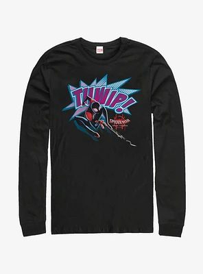 Marvel Spider-Man: Into The Spider-Verse Thwip Spider Long-Sleeve T-Shirt