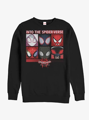 Marvel Spider-Man: Into The Spider-Verse Six Up Sweatshirt