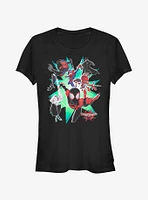 Marvel Spider-Man: Into The Spider-Verse Group Girls T-Shirt